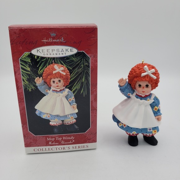 Hallmark Keepsake Mop Top Wendy Madame Alexander Christmas Ornament - Picture 1 of 11